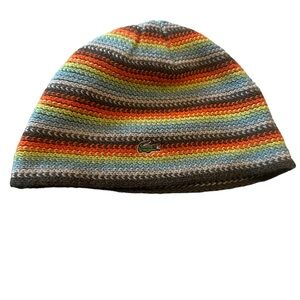 LACOSTE VINTAGE BEANIE HAT